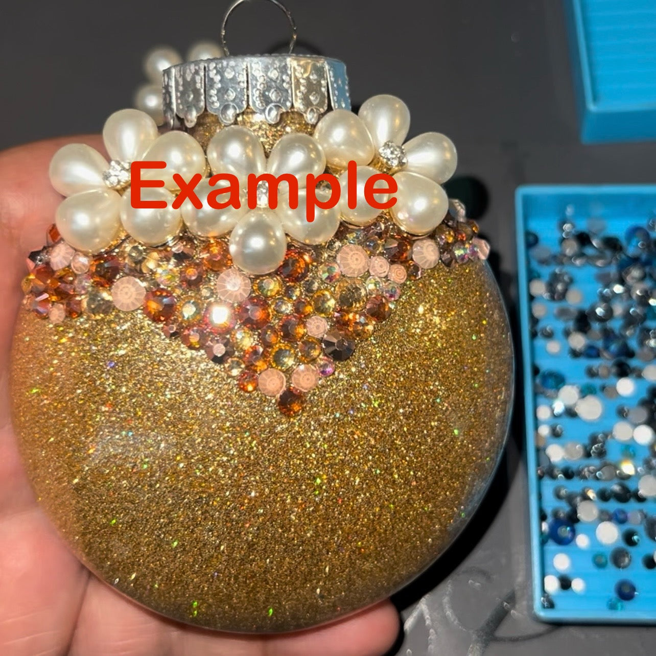 Custom DIY Bling Ornament Kit