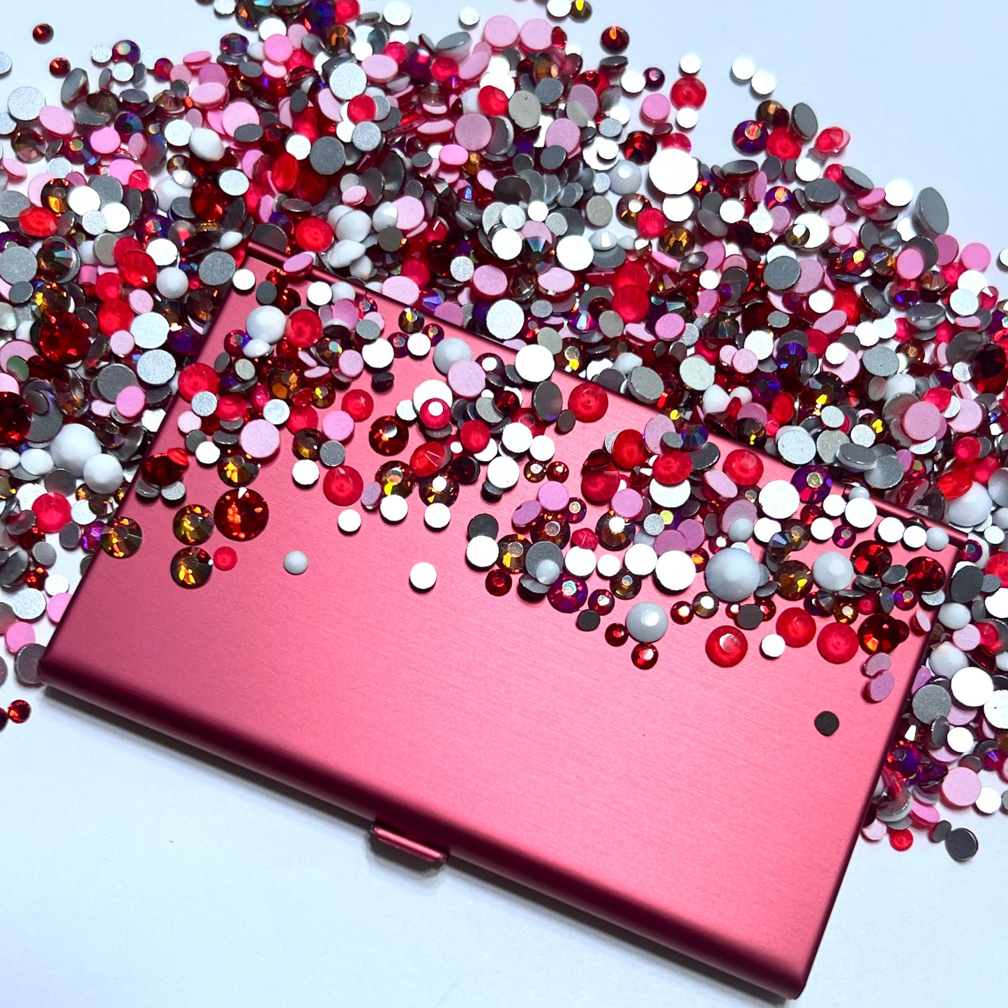 Bling Business Card Holder Kit -  Red