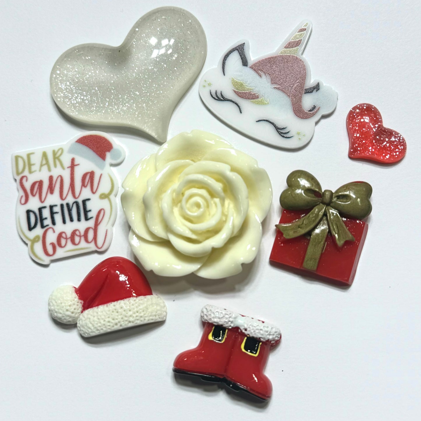 3D Bundle Kit White Flower Dear Santa