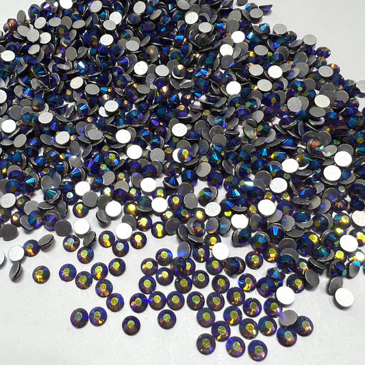 Smoke Topaz Ab Glass Rhinestones