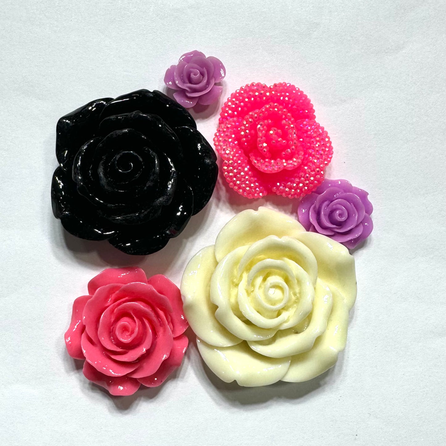 Flower 3D Bundle - Pink / Ivory / Purple