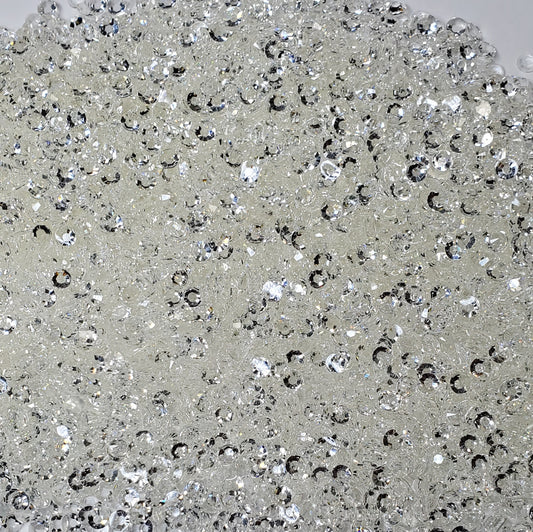 Transparent Rhinestones 2mm - 6mm You pick Size