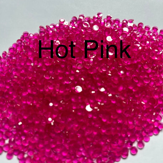 Glow in the Dark Hot Pink 2mm - 6mm You pick Size